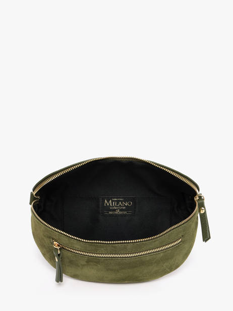 Belt Bag Leather Milano Green velvet caviar VC24111 other view 3