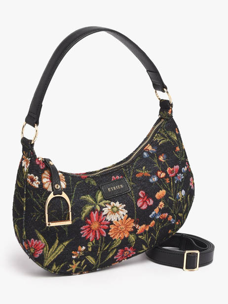 Shoulder Bag Altesse Jacquard Etrier Black altesse jacquard EALJ017M other view 1