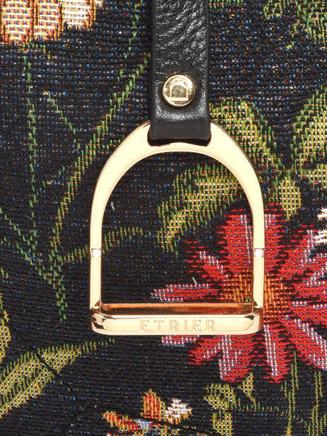 Shoulder Bag Altesse Jacquard Etrier Black altesse jacquard EALJ017M other view 2