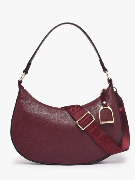 Sac Porté épaule Altesse Suede Cuir Etrier Violet altesse suede EASU017M vue secondaire 6