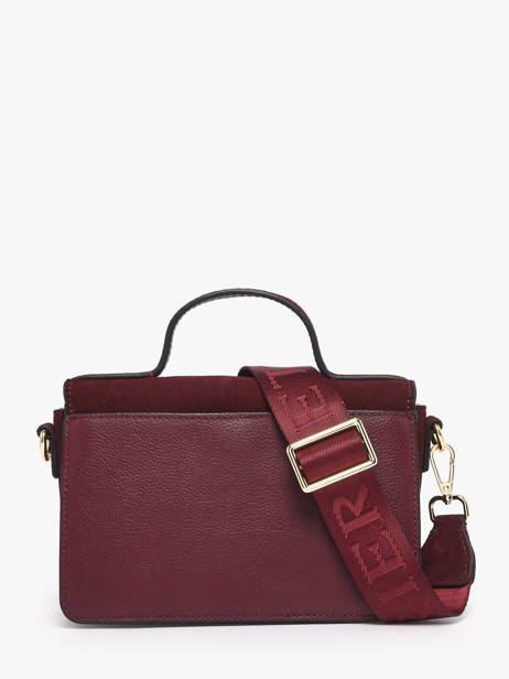 Sac Bandoulière S Altesse Suede Etrier Rouge altesse suede EASU048S vue secondaire 6
