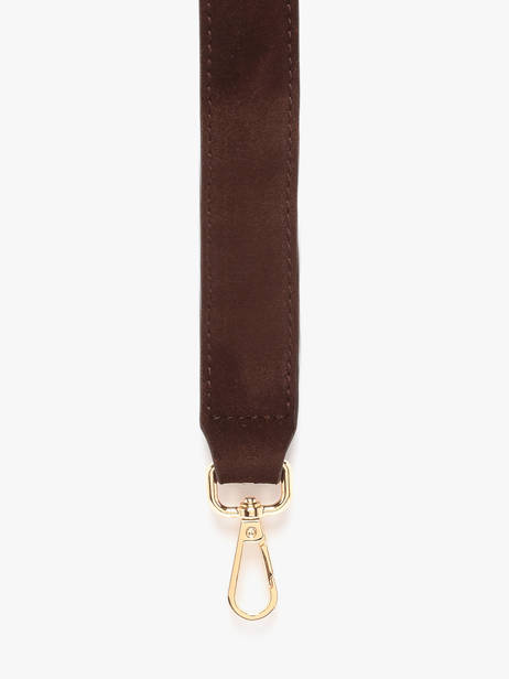 Shoulder Strap Etrier Brown altesse suede EASU070M other view 1