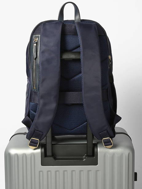 Backpack Etrier Blue celeste business ECEL8382 other view 5