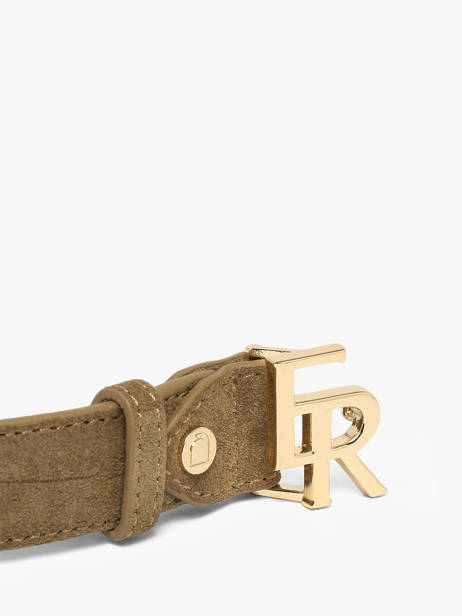 Belt Etrier Brown equestre croco EEQC414C other view 1