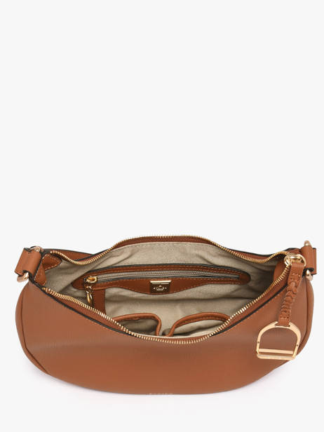 Shoulder Bag Torsade Leather Etrier Brown torsade ETOS167M other view 4