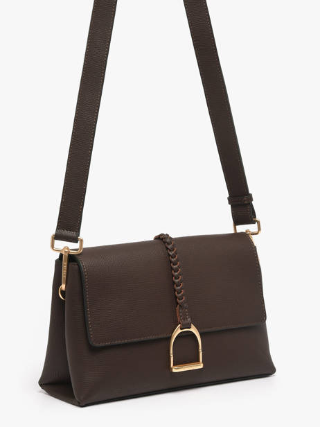 Shoulder Bag M Torsade Leather Etrier Brown torsade ETOS169M other view 1