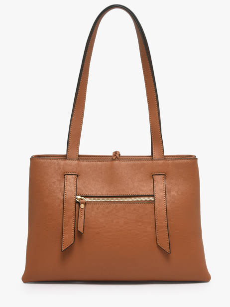 Sac Porté épaule Torsade Cuir Etrier Marron torsade ETOS173L vue secondaire 5