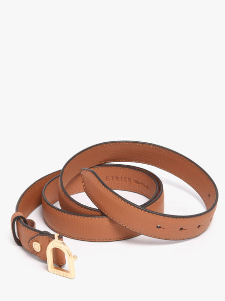 Belt Etrier Brown torsade ETOS414C other view 2