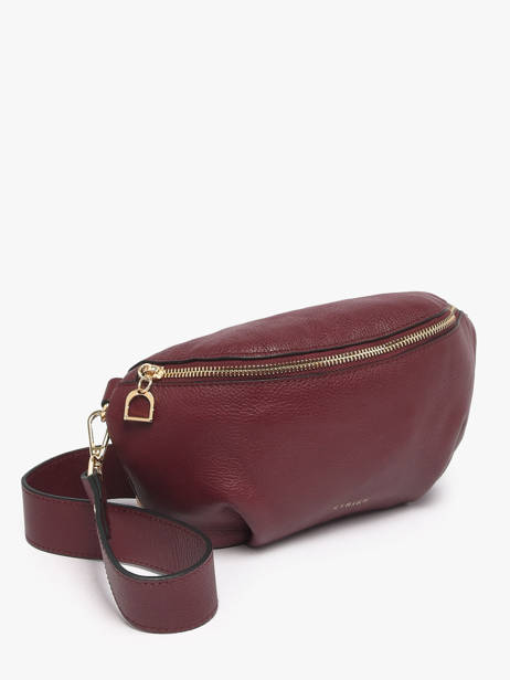 Sac Banane M Tradition Cuir Etrier Violet tradition ETRA022M vue secondaire 2