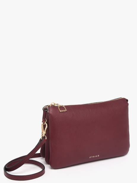 Leather Tradition Crossbody Bag Etrier Violet tradition ETRA0143 other view 2
