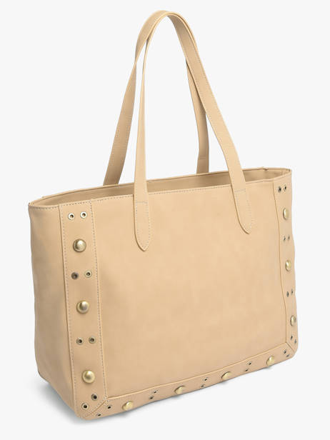 Sac Porté épaule A4 Eyelet Eyelet Torrow Beige eyelet TEYE01 vue secondaire 1
