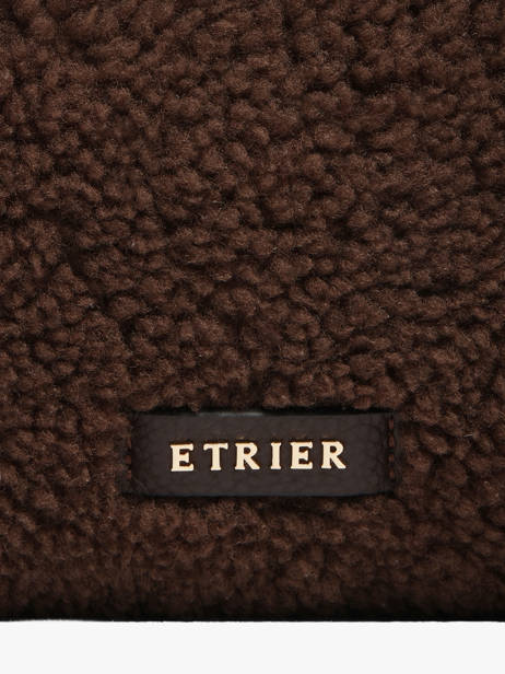 Sac Bandoulière Amboise Etrier Marron amboise EAMB220S vue secondaire 2