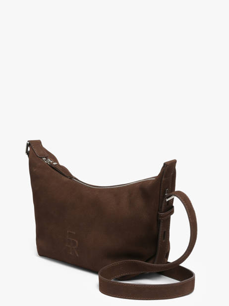 Crossbody Bag Cavalier Nubuck Etrier Brown cavalier nubuck ECAN228M other view 1