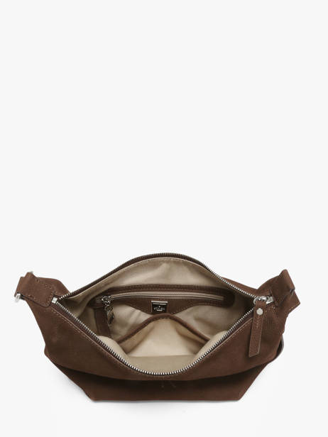 Crossbody Bag Cavalier Nubuck Etrier Brown cavalier nubuck ECAN228M other view 3