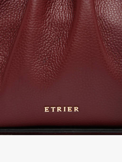 Satchel Foudre Etrier Red foudre EFOD238M other view 2