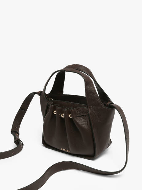Crossbody Bag Foudre Etrier Brown foudre EFOD238S other view 1