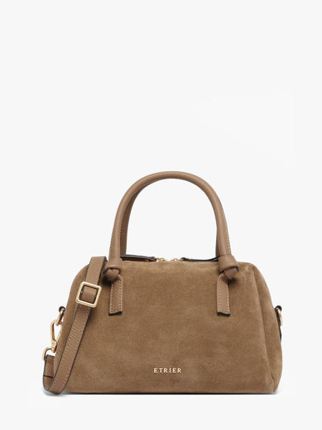 Sac Porté Main Sienne Etrier Marron sienne ESIN220S
