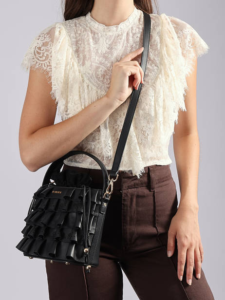 Crossbody Bag Renaissance Leather Etrier Black renaissance EREN216S other view 2