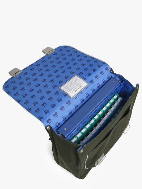 Cartable Jeune premier Vert classics C vue secondaire 3