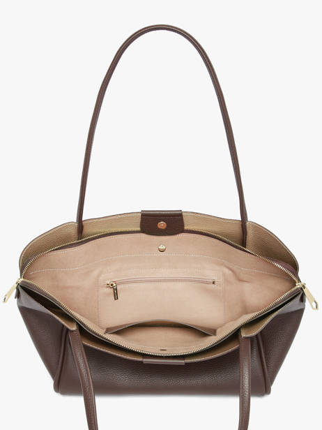 Shoulder Bag Ida Double Leather Lancaster Brown ida double 86 other view 3