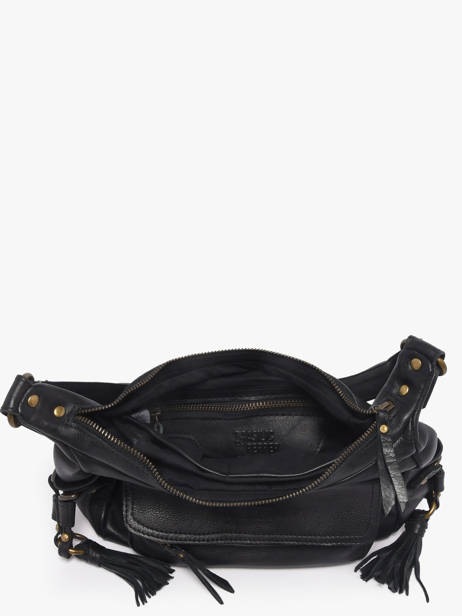 Shoulder Bag Cow Leather Basilic pepper Black cow BCOW91 other view 3
