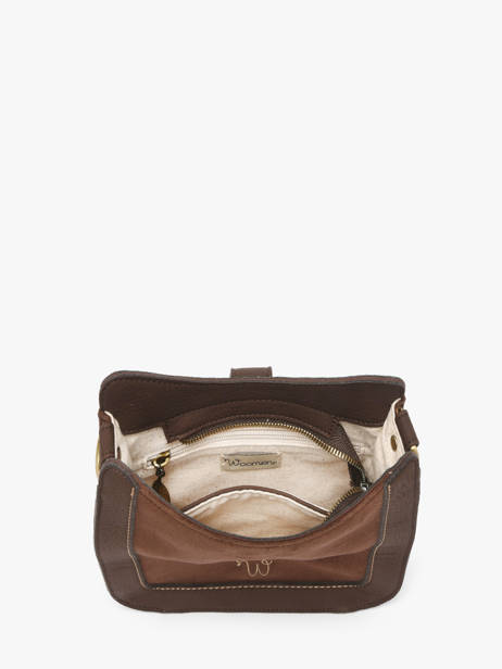 Sac Bandoulière Ellebore Woomen Marron ellebore WHEB02 vue secondaire 4