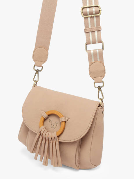 Crossbody Bag Camomille Woomen Beige camomille WCAO06 other view 2