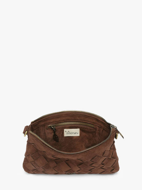 Sac Bandoulière Aubepine Woomen Marron aubepine WAUB45 vue secondaire 4