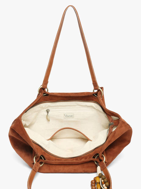 Sac Porté épaule Ginseng Woomen Marron ginseng WGIN07 vue secondaire 4