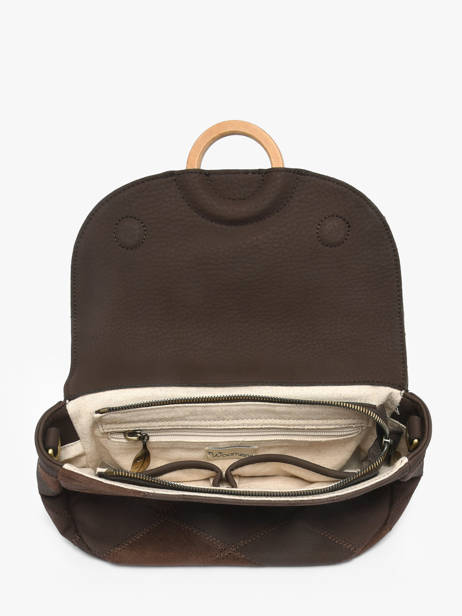 Shoulder Bag Neflier Patchwork Woomen Brown neflier patchwork WNET04 other view 4
