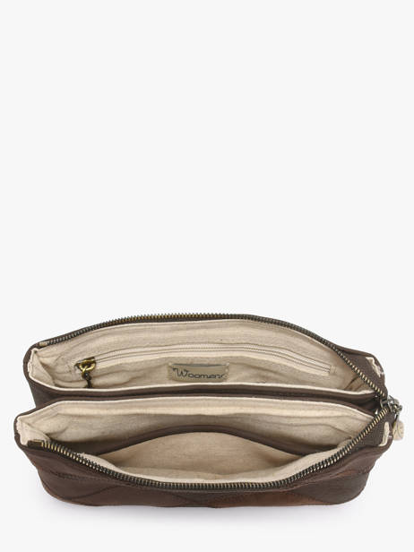 Crossbody Bag Neflier Patchwork Woomen Brown neflier patchwork WNET45 other view 4