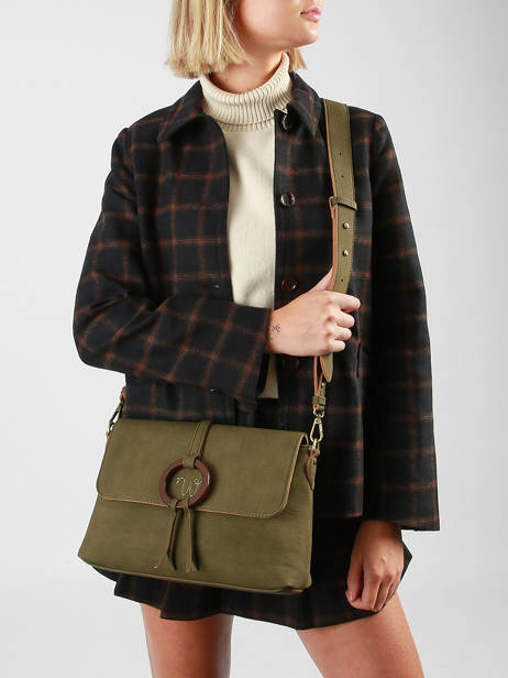 Crossbody Bag Verveine Woomen Green verveine WVER03 other view 1