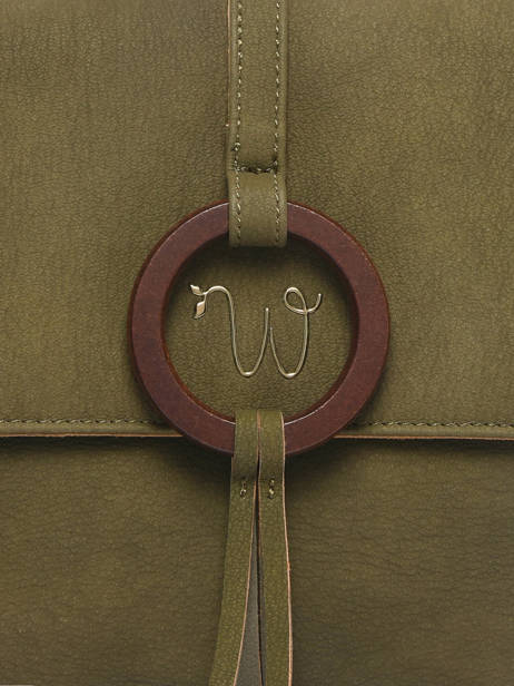 Crossbody Bag Verveine Woomen Green verveine WVER03 other view 3