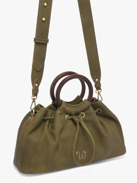 Crossbody Bag Verveine Woomen Green verveine WVER04 other view 3