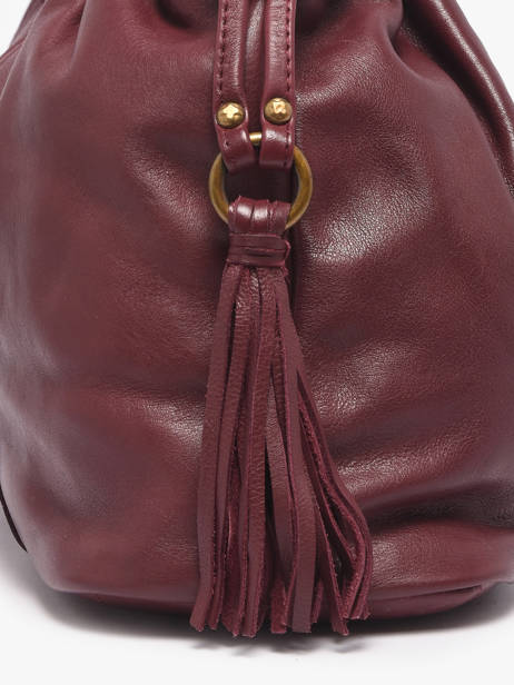 Sac Porté épaule Cow Cuir Basilic pepper Rouge cow BCOW89 vue secondaire 2