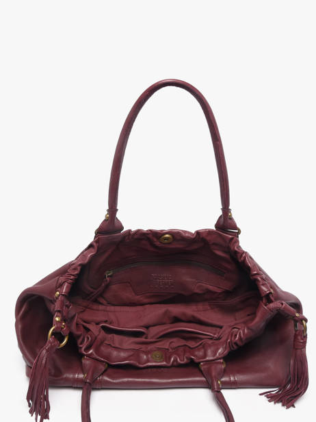 Sac Porté épaule Cow Cuir Basilic pepper Rouge cow BCOW89 vue secondaire 3