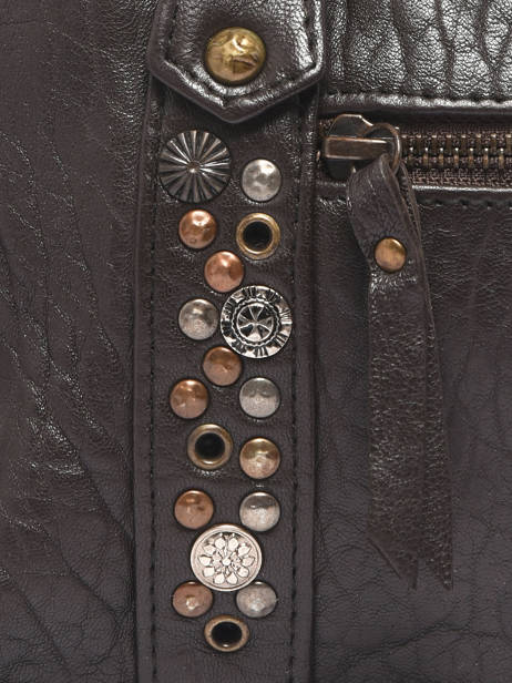 Sac Bandoulière Brooklyn Basilic pepper Marron brooklyn BBRO03 vue secondaire 2