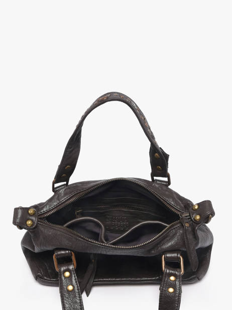 Sac Bandoulière Brooklyn Basilic pepper Marron brooklyn BBRO03 vue secondaire 3