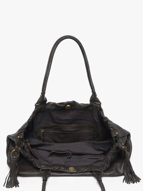 Shoulder Bag Cow Basilic pepper Brown cow BCOW89 other view 3