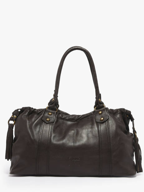 Shoulder Bag Cow Basilic pepper Brown cow BCOW89 other view 4