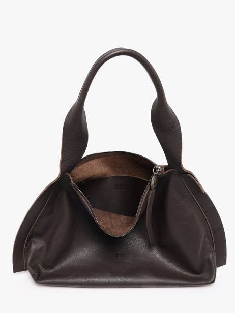 Sac Porté épaule Leather Cuir Biba Marron leather VIE1L vue secondaire 2
