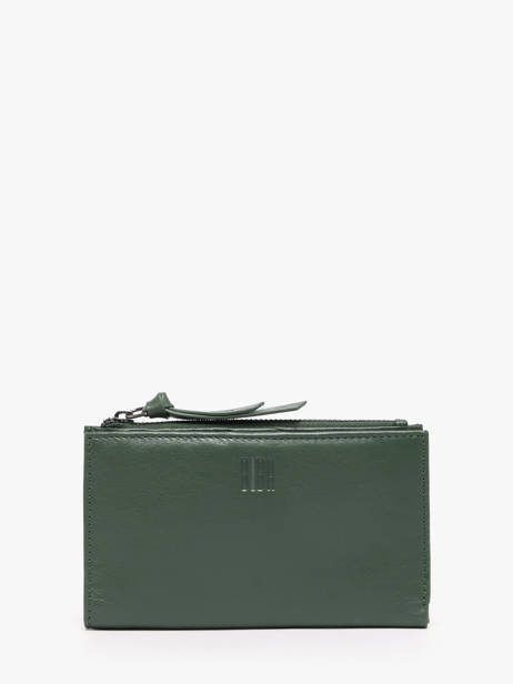 Wallet Leather Biba Green wallet VAW3L