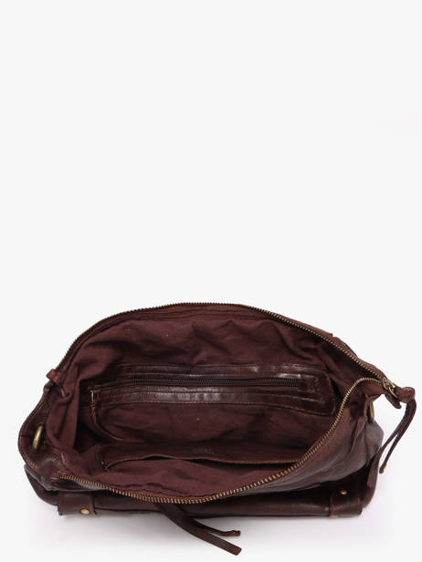 Sac Bandoulière Heritage Cuir Biba Marron heritage AKA3L vue secondaire 2