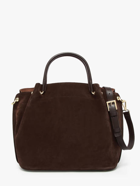 Shoulder Bag Suede Louisa Leather Lancaster Brown suede louisa 104 other view 3