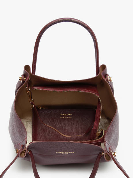 Sac Shopping Foulonne Double Cuir Lancaster Marron foulonne double louisa 20 vue secondaire 2
