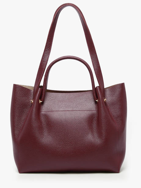 Sac Shopping Foulonne Double Cuir Lancaster Marron foulonne double louisa 20 vue secondaire 3