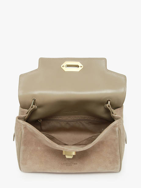 Shoulder Bag Suede Grace Leather Lancaster Beige suede grace 71 other view 2