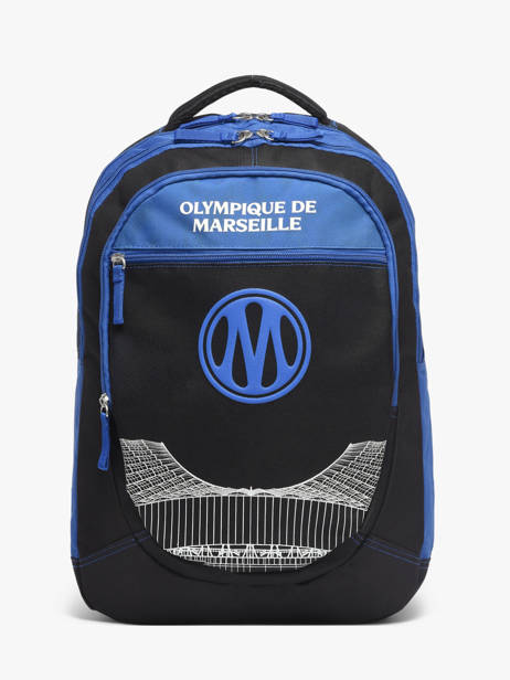 3-compartment Backpack Olympique de marseille Black om 26EO2043