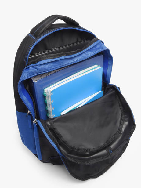 3-compartment Backpack Olympique de marseille Black om 26EO2043 other view 3