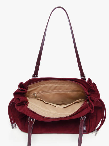 Shoulder Bag Velvet Emma Lancaster Red velvet emma 97 other view 2